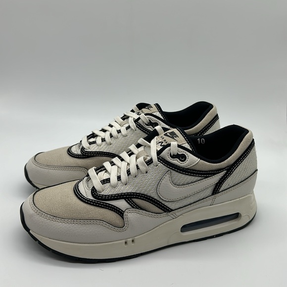 New Men’s Nike Air Max 1 '86 'World Make' White Black FN7652-030 NWOB - Picture 4 of 5